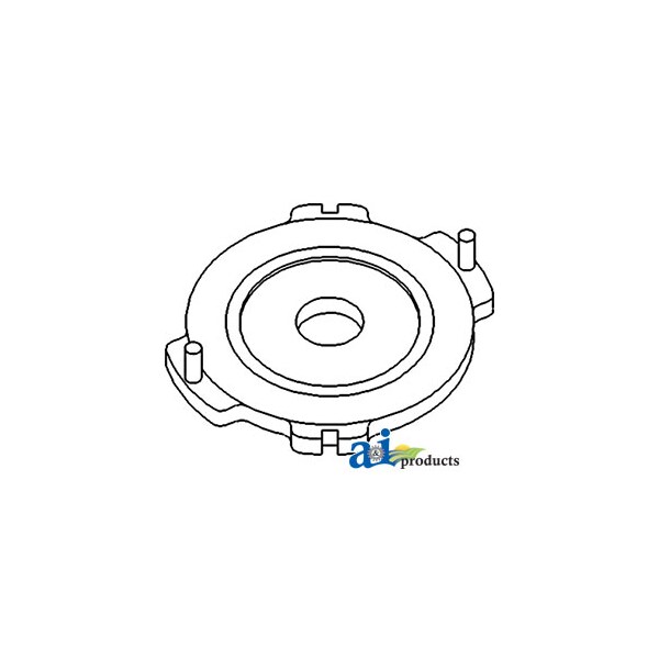 Plate Stop, Primary Brake (RH) 13.8" x13" x2.9"